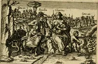 An illustration from Aereoplastes theo-sophicus, sive, Eicones mysticae : rarâ solertiâ, ac sagacitate singulari effictae, eaqu[ue] aere incisae ... (1620)
