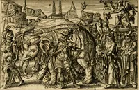 An illustration from Aereoplastes theo-sophicus, sive, Eicones mysticae : rarâ solertiâ, ac sagacitate singulari effictae, eaqu[ue] aere incisae ... (1620)