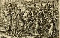An illustration from Aereoplastes theo-sophicus, sive, Eicones mysticae : rarâ solertiâ, ac sagacitate singulari effictae, eaqu[ue] aere incisae ... (1620)