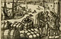 An illustration from Aereoplastes theo-sophicus, sive, Eicones mysticae : rarâ solertiâ, ac sagacitate singulari effictae, eaqu[ue] aere incisae ... (1620)