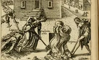An illustration from Aereoplastes theo-sophicus, sive, Eicones mysticae : rarâ solertiâ, ac sagacitate singulari effictae, eaqu[ue] aere incisae ... (1620)