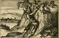 Picture 27 of 102 from Aereoplastes theo-sophicus, sive, Eicones mysticae : rarâ solertiâ, ac sagacitate singulari effictae, eaqu[ue] aere incisae ... (1620), leaf 63