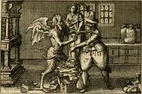 An illustration from Aereoplastes theo-sophicus, sive, Eicones mysticae : rarâ solertiâ, ac sagacitate singulari effictae, eaqu[ue] aere incisae ... (1620)