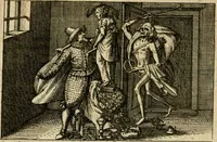 An illustration from Aereoplastes theo-sophicus, sive, Eicones mysticae : rarâ solertiâ, ac sagacitate singulari effictae, eaqu[ue] aere incisae ... (1620)