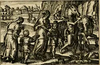 An illustration from Aereoplastes theo-sophicus, sive, Eicones mysticae : rarâ solertiâ, ac sagacitate singulari effictae, eaqu[ue] aere incisae ... (1620)