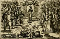 Picture 40 of 102 from Aereoplastes theo-sophicus, sive, Eicones mysticae : rarâ solertiâ, ac sagacitate singulari effictae, eaqu[ue] aere incisae ... (1620), leaf 91