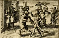 An illustration from Aereoplastes theo-sophicus, sive, Eicones mysticae : rarâ solertiâ, ac sagacitate singulari effictae, eaqu[ue] aere incisae ... (1620)