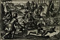 Picture 51 of 104 from Aereoplastes theo-sophicus, sive, Eicones mysticae : rarâ solertiâ, ac sagacitate singulari effictae eæq́[ue] æri incisæ : integram veræ theosophias rationem mirâ dexteritate adumbrantes : euolutione Latinâ ex Sacris Scripturis, sanctis patribus, philosophis, oratoribus, historicis ac poëtis tàm Græcis quàm Latinis Christianis iuxtà atq[ue]; gentibus nunc illuminatæ, ac bonorum bono editæ (1620), leaf 111
