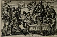 Picture 67 of 104 from Aereoplastes theo-sophicus, sive, Eicones mysticae : rarâ solertiâ, ac sagacitate singulari effictae eæq́[ue] æri incisæ : integram veræ theosophias rationem mirâ dexteritate adumbrantes : euolutione Latinâ ex Sacris Scripturis, sanctis patribus, philosophis, oratoribus, historicis ac poëtis tàm Græcis quàm Latinis Christianis iuxtà atq[ue]; gentibus nunc illuminatæ, ac bonorum bono editæ (1620), leaf 143