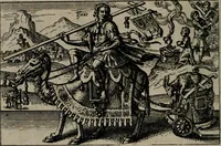 Picture 68 of 104 from Aereoplastes theo-sophicus, sive, Eicones mysticae : rarâ solertiâ, ac sagacitate singulari effictae eæq́[ue] æri incisæ : integram veræ theosophias rationem mirâ dexteritate adumbrantes : euolutione Latinâ ex Sacris Scripturis, sanctis patribus, philosophis, oratoribus, historicis ac poëtis tàm Græcis quàm Latinis Christianis iuxtà atq[ue]; gentibus nunc illuminatæ, ac bonorum bono editæ (1620), leaf 145