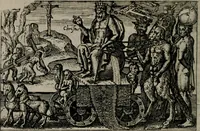 Picture 74 of 104 from Aereoplastes theo-sophicus, sive, Eicones mysticae : rarâ solertiâ, ac sagacitate singulari effictae eæq́[ue] æri incisæ : integram veræ theosophias rationem mirâ dexteritate adumbrantes : euolutione Latinâ ex Sacris Scripturis, sanctis patribus, philosophis, oratoribus, historicis ac poëtis tàm Græcis quàm Latinis Christianis iuxtà atq[ue]; gentibus nunc illuminatæ, ac bonorum bono editæ (1620), leaf 157