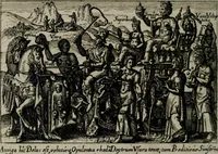 Picture 8 of 104 from Aereoplastes theo-sophicus, sive, Eicones mysticae : rarâ solertiâ, ac sagacitate singulari effictae eæq́[ue] æri incisæ : integram veræ theosophias rationem mirâ dexteritate adumbrantes : euolutione Latinâ ex Sacris Scripturis, sanctis patribus, philosophis, oratoribus, historicis ac poëtis tàm Græcis quàm Latinis Christianis iuxtà atq[ue]; gentibus nunc illuminatæ, ac bonorum bono editæ (1620), leaf 25