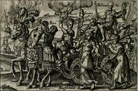 Picture 11 of 104 from Aereoplastes theo-sophicus, sive, Eicones mysticae : rarâ solertiâ, ac sagacitate singulari effictae eæq́[ue] æri incisæ : integram veræ theosophias rationem mirâ dexteritate adumbrantes : euolutione Latinâ ex Sacris Scripturis, sanctis patribus, philosophis, oratoribus, historicis ac poëtis tàm Græcis quàm Latinis Christianis iuxtà atq[ue]; gentibus nunc illuminatæ, ac bonorum bono editæ (1620), leaf 31
