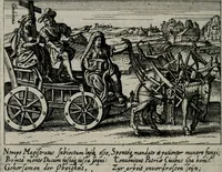 Picture 17 of 104 from Aereoplastes theo-sophicus, sive, Eicones mysticae : rarâ solertiâ, ac sagacitate singulari effictae eæq́[ue] æri incisæ : integram veræ theosophias rationem mirâ dexteritate adumbrantes : euolutione Latinâ ex Sacris Scripturis, sanctis patribus, philosophis, oratoribus, historicis ac poëtis tàm Græcis quàm Latinis Christianis iuxtà atq[ue]; gentibus nunc illuminatæ, ac bonorum bono editæ (1620), leaf 43
