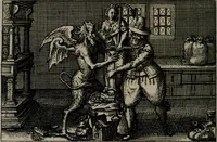 Picture 29 of 104 from Aereoplastes theo-sophicus, sive, Eicones mysticae : rarâ solertiâ, ac sagacitate singulari effictae eæq́[ue] æri incisæ : integram veræ theosophias rationem mirâ dexteritate adumbrantes : euolutione Latinâ ex Sacris Scripturis, sanctis patribus, philosophis, oratoribus, historicis ac poëtis tàm Græcis quàm Latinis Christianis iuxtà atq[ue]; gentibus nunc illuminatæ, ac bonorum bono editæ (1620), leaf 67