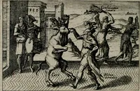 An illustration from Aereoplastes theo-sophicus, sive, Eicones mysticae : rarâ solertiâ, ac sagacitate singulari effictae eæq́[ue] æri incisæ : integram veræ theosophias rationem mirâ dexteritate adumbrantes : euolutione Latinâ ex Sacris Scripturis, sanctis patribus, philosophis, oratoribus, historicis ac poëtis tàm Græcis quàm Latinis Christianis iuxtà atq[ue]; gentibus nunc illuminatæ, ac bonorum bono editæ (1620)