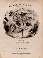 An illustration from An aerial flight : a new song