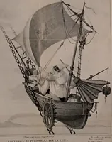 Picture 3 of 14 from Aeronautica; or, The history of aviation and aerostation, told in contemporary autograph letters, books, broadsides, drawings, engravings, manuscripts, newspapers, paintings, posters, press notices, etc., dating from the year 1557 to 1880 (1900), leaf 13