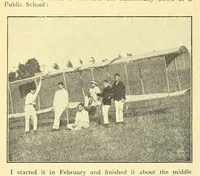 An illustration from The Aeroplane (1911)