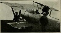 An illustration from Aeroplane construction and operation; including notes on aeroplane design and aerodynamic calculation, materials, etc. A comprehensive illustrated manual of instruction for aeroplane constructors, aviators, aero-mechanics, flight officers and students. Adapted either for schools or home study (1918)