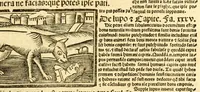 An illustration from Aesopi fabvlae cvm vvlgari interpretatione : et figuris nouissime omni cura, & diligentia emendatae (1557)