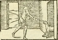 Picture 44 of 145 from Aesopi Phrigis Et Aliorvm Fabvlae. : Elegantissimis Iconibus illustratæ, & diligentius quàm antehac emendatæ (1554), leaf 151
