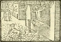 Picture 70 of 145 from Aesopi Phrigis Et Aliorvm Fabvlae. : Elegantissimis Iconibus illustratæ, & diligentius quàm antehac emendatæ (1554), leaf 181