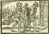 An illustration from Aesopi Phrigis Et Aliorvm Fabvlae. : Elegantissimis Iconibus illustratæ, & diligentius quàm antehac emendatæ (1554)