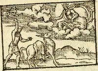 Picture 91 of 145 from Aesopi Phrigis Et Aliorvm Fabvlae. : Elegantissimis Iconibus illustratæ, & diligentius quàm antehac emendatæ (1554), leaf 207
