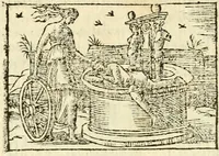 Picture 122 of 145 from Aesopi Phrigis Et Aliorvm Fabvlae. : Elegantissimis Iconibus illustratæ, & diligentius quàm antehac emendatæ (1554), leaf 267