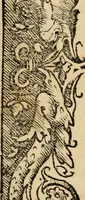 An illustration from Aesopi Phrygis vita et fabellae : cum latina interpretatione. Gabriae Graeci fabellae tres & quadraginta ex trimetris iambis, praeter ultima ex Scazonte, tetrastichis conclusae : cum latina interpretatione. Ex Aphthonii exercitametis de fabula : tum de formicis & cicadis graece & latine. De fabula ex imaginibus Philostrati graece & latine. Ex Hermogensis exercitametis de fabula Prisciano interprete. [Homeri batrachomyomachia, hoc est, Ranarum & murium pugna : Graece & Latine. De Ero & Leandro : Graece & Latine (1518)