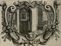 An illustration from Af-Beeldinghe van d'eerste eeuwe der Societeyt Iesu voor ooghen ghestelt door de Duyts-Nederlantsche prouincie der seluer Societeyt (1640)