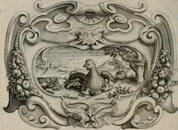 An illustration from Af-Beeldinghe van d'eerste eeuwe der Societeyt Iesu voor ooghen ghestelt door de Duyts-Nederlantsche prouincie der seluer Societeyt (1640)