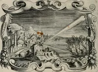 An illustration from Af-Beeldinghe van d'eerste eeuwe der Societeyt Iesu voor ooghen ghestelt door de Duyts-Nederlantsche prouincie der seluer Societeyt (1640)