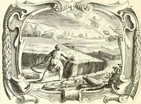 An illustration from Af-beeldinghe van d'eerste eeuwe der Societeyt Iesu : voor ooghen ghestelt door de Duyts-Nederlantsche provincie der selver societeyt (1640)
