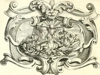 An illustration from Af-beeldinghe van d'eerste eeuwe der Societeyt Iesu : voor ooghen ghestelt door de Duyts-Nederlantsche provincie der selver societeyt (1640)