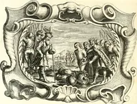 Picture 111 of 117 from Af-beeldinghe van d'eerste eeuwe der Societeyt Iesu : voor ooghen ghestelt door de Duyts-Nederlantsche provincie der selver societeyt (1640), leaf 701