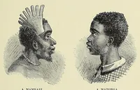 An illustration from Africa and its exploration : as told by its explorers Mungo Park, Clapperton, the Landers, Livingstone, Barth, Barkie, Denham, Burton, Speke, Caillie, Schweinfurth, Mohr, Stanley, Holub, Serpa, Pinto, Farini, Thomson, Montagu Kerr ; with 600 illustrations and maps