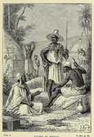 An illustration from Africa and its exploration : as told by its explorers Mungo Park, Clapperton, the Landers, Livingstone, Barth, Barkie, Denham, Burton, Speke, Caillie, Schweinfurth, Mohr, Stanley, Holub, Serpa, Pinto, Farini, Thomson, Montagu Kerr ; with 600 illustrations and maps