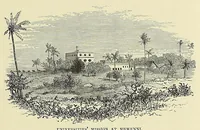 An illustration from Africa and its exploration : as told by its explorers Mungo Park, Clapperton, the Landers, Livingstone, Barth, Barkie, Denham, Burton, Speke, Caillie, Schweinfurth, Mohr, Stanley, Holub, Serpa, Pinto, Farini, Thomson, Montagu Kerr ; with 600 illustrations and maps
