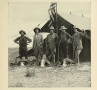 An illustration from African game trails : an account of the African wanderings of an American hunter-naturalist (1909)