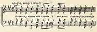 An illustration from Afro-American folksongs : a study in racial and national music, (1914)