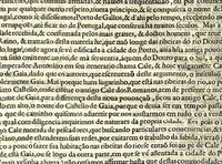 An illustration from Agiologio lusitano dos sanctos e varoens illustres em virtude do reino de Portugal e suas conquistas (1651)
