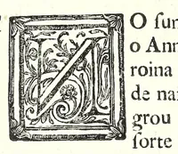 An illustration from Agiologio lusitano dos sanctos e varoens illustres em virtude do reino de Portugal e suas conquistas (1651)