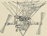An illustration from Airships past and present, together with chapters on the use of balloons in connection with meteorology, photography and the carrier pigeon (1908)