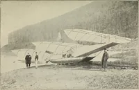 An illustration from Airships past and present, together with chapters on the use of balloons in connection with meteorology, photography and the carrier pigeon (1908)