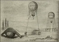 An illustration from Airships past and present, together with chapters on the use of balloons in connection with meteorology, photography and the carrier pigeon (1908)