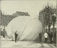 Picture 81 of 205 from Airships past and present, together with chapters on the use of balloons in connection with meteorology, photography and the carrier pigeon (1908), leaf 151