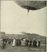 Picture 102 of 205 from Airships past and present, together with chapters on the use of balloons in connection with meteorology, photography and the carrier pigeon (1908), leaf 197