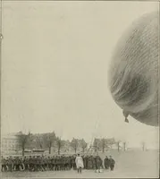 Picture 103 of 205 from Airships past and present, together with chapters on the use of balloons in connection with meteorology, photography and the carrier pigeon (1908), leaf 198